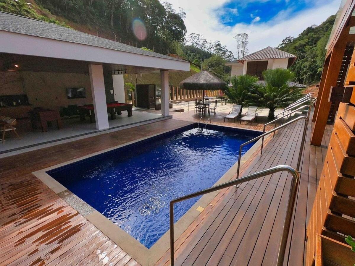 Sitio Cinco Folhas, Recanto Com Vista Pra Montanha Marechal Floriano Buitenkant foto